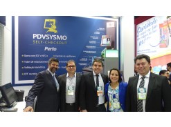  PDVSysmo Self-Checkout chama a atenção dos visitantes na Expoagas