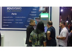  PDVSysmo Self-Checkout chama a atenção dos visitantes na Expoagas