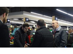 O assistente de Apoio ao Usuário da Sysmo, Pablo Vincenzi, acompanhou a inauguração.